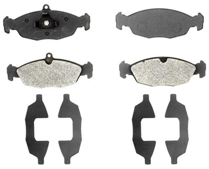 Raybestos PGD688M Raybestos Element3 Metallic Brake Pad Set