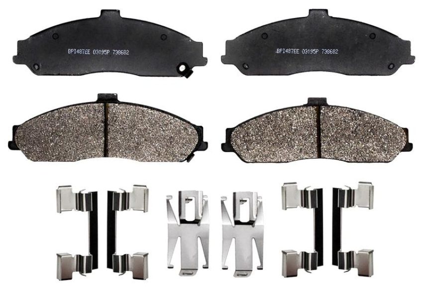 Raybestos PGD731M Raybestos Element3 Metallic Brake Pad Set