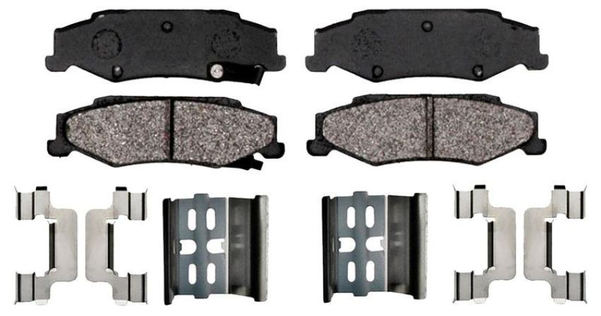 Raybestos PGD732AM Raybestos Element3 Metallic Brake Pad Set