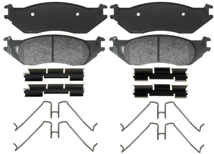 Raybestos SP1045PSH Raybestos Specialty - Police Metallic Brake Pad Set