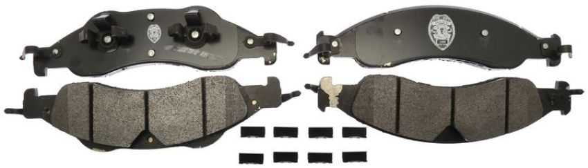 Raybestos SP1278PSH Raybestos Specialty - Police Metallic Brake Pad Set