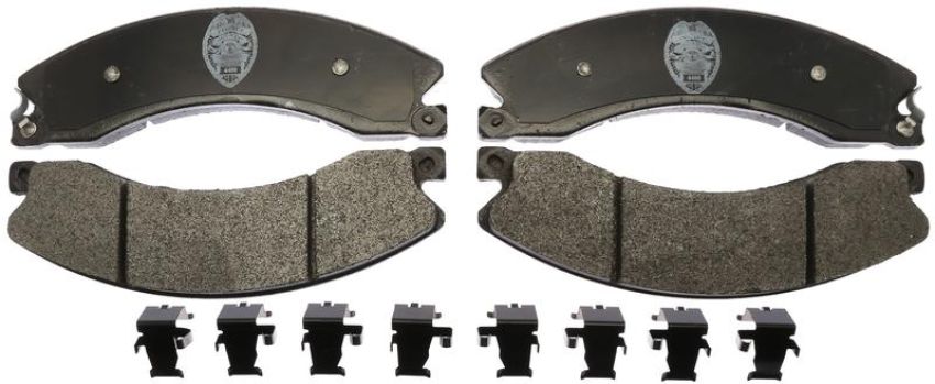 Raybestos SP1411PSH Raybestos Specialty - Police Metallic Brake Pad Set