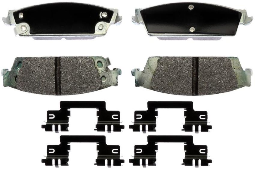 Raybestos SP1707PPH Raybestos Specialty - Police Metallic Brake Pad Set