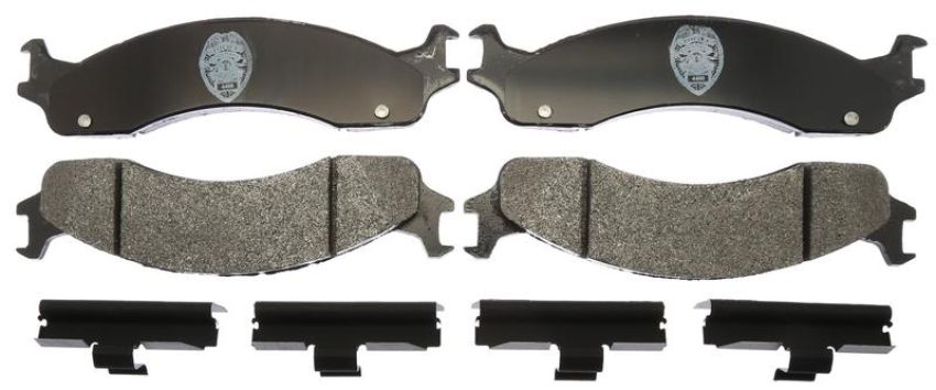 Raybestos SP655PSH Raybestos Specialty - Police Metallic Brake Pad Set