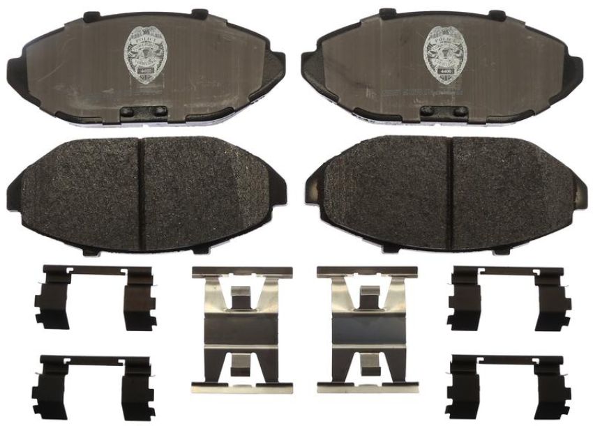 Raybestos SP748PPH Raybestos Specialty - Police Metallic Brake Pad Set