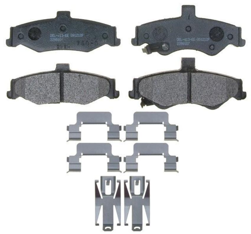 Raybestos SP750XPH Raybestos Specialty - Street Performance Metallic Brake Pad Set