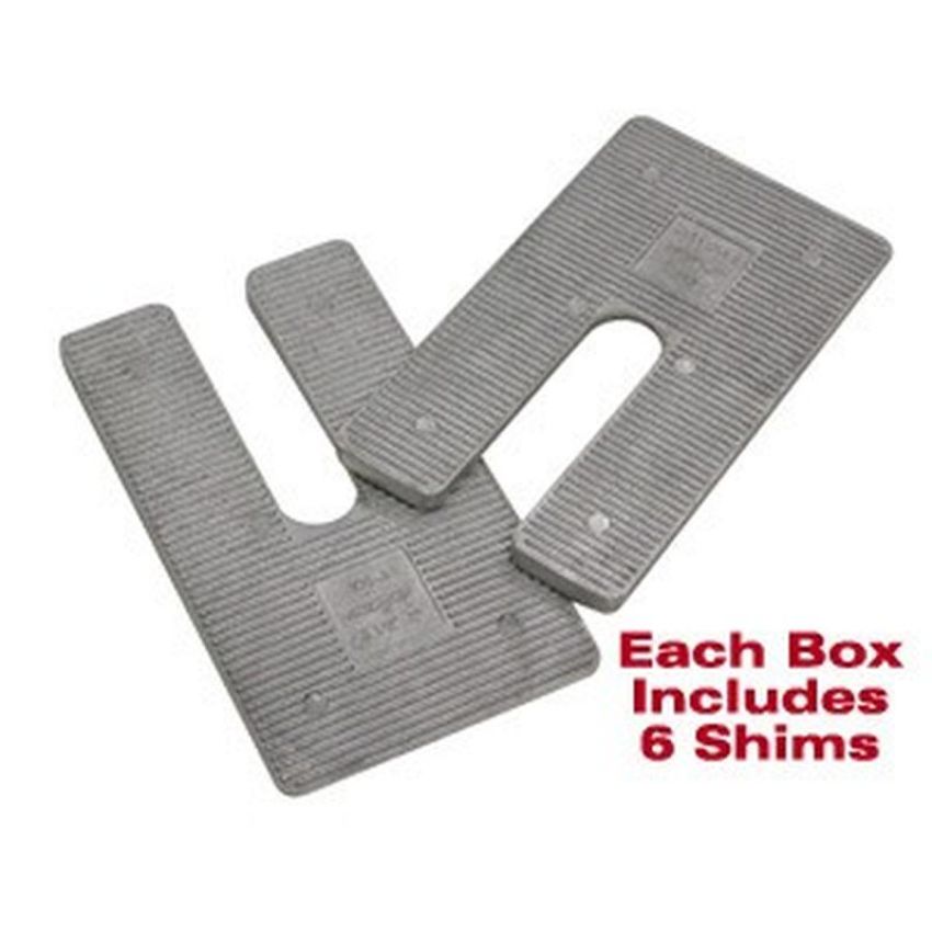SPECIALTY PRODUCTS COMPANY 10405 AL SHIMS 2.5x5x0.5° (6)