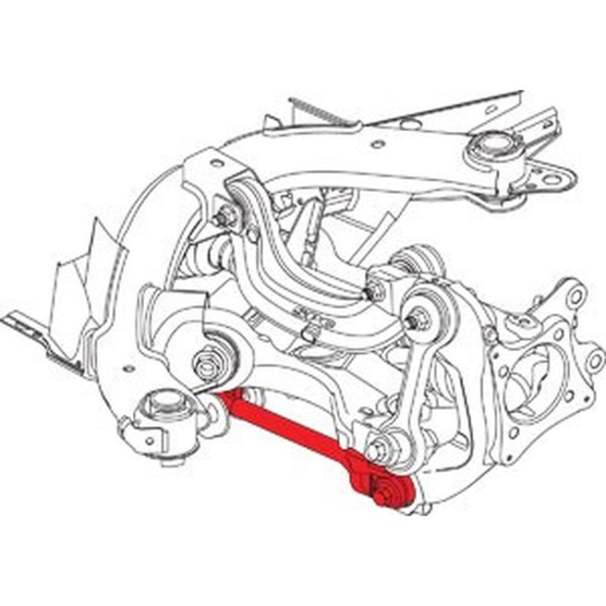 SPECIALTY PRODUCTS COMPANY 12050 MUSTANG REAR LOWER ARM