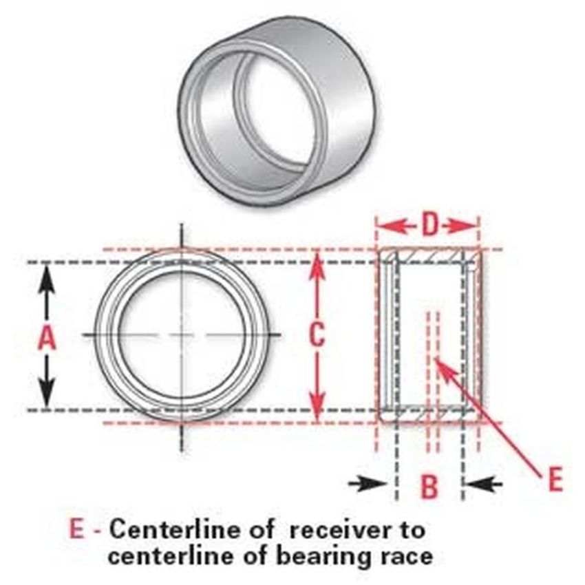 SPECIALTY PRODUCTS COMPANY 15065 SPHERICAL BRG RECVR .8125