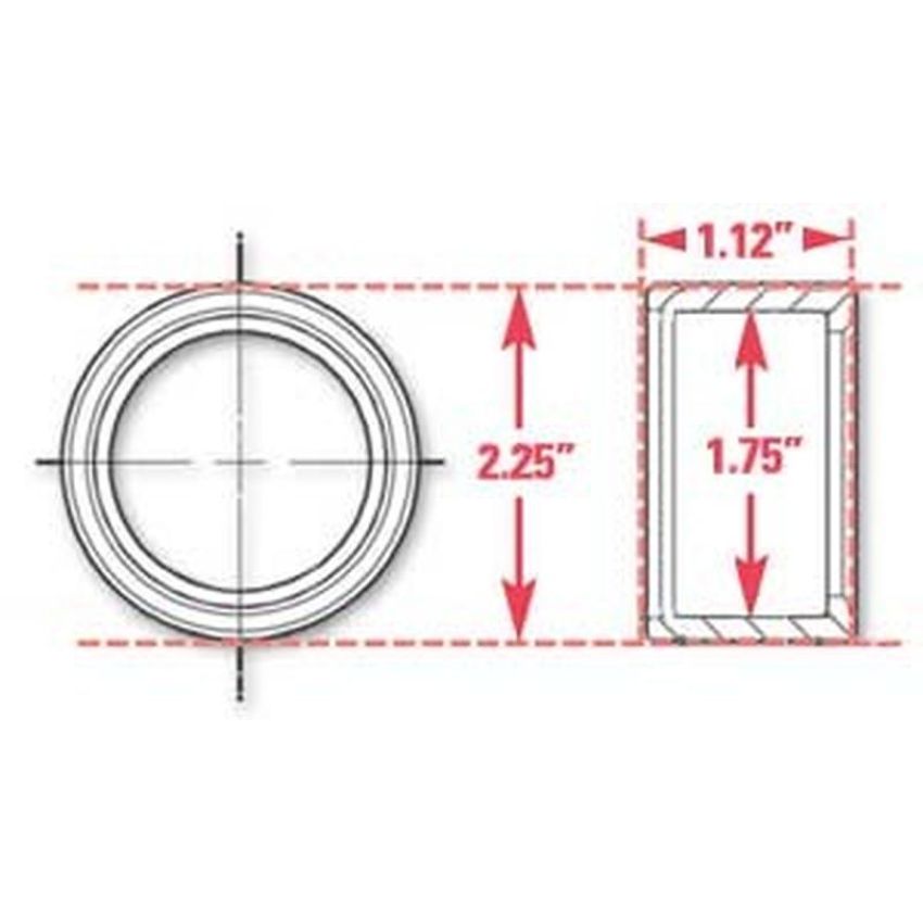 SPECIALTY PRODUCTS COMPANY 15521 WELD-IN RING KIT 1.75