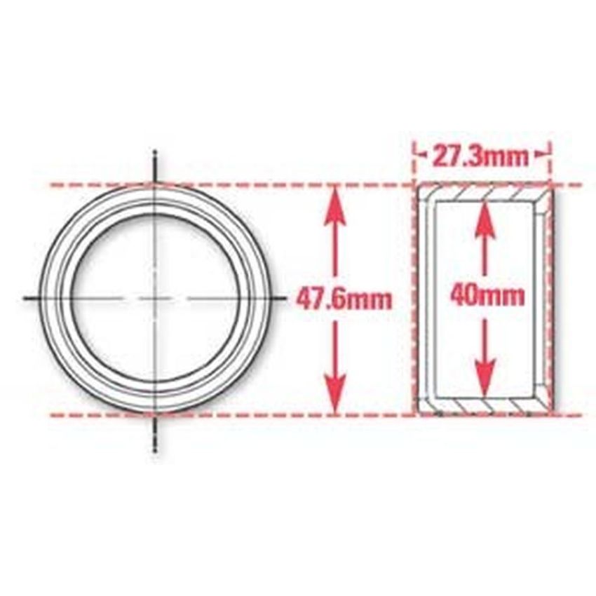 SPECIALTY PRODUCTS COMPANY 15526 WELD-IN RING KIT 40mm ID
