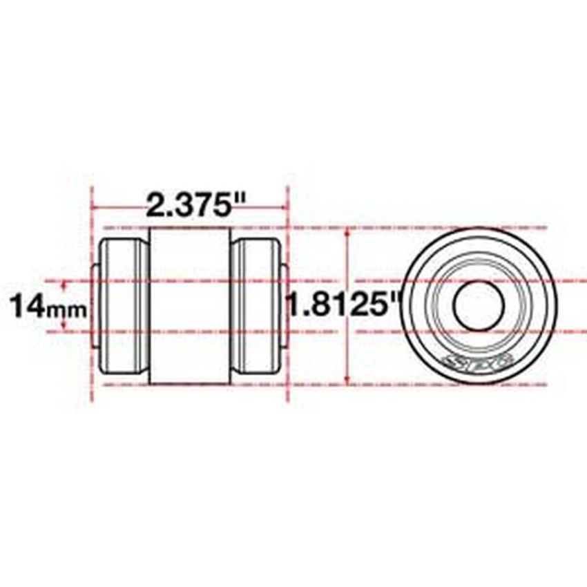 SPECIALTY PRODUCTS COMPANY 15616 X-AXIS SEALED FLEX JOINT