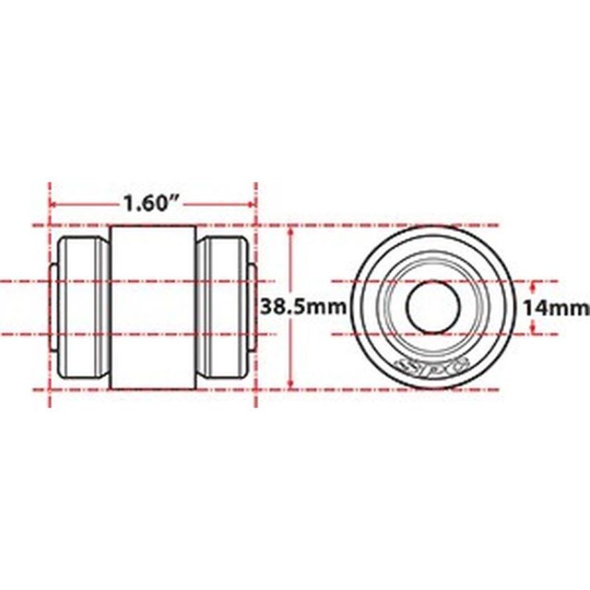 SPECIALTY PRODUCTS COMPANY 15617 X-AXIS SEALED FLEX JOINT