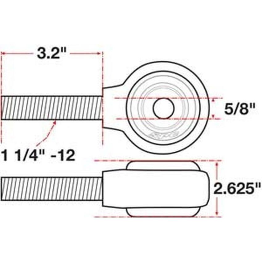 SPECIALTY PRODUCTS COMPANY 15738 XAXIS ROD END BALL JOINT