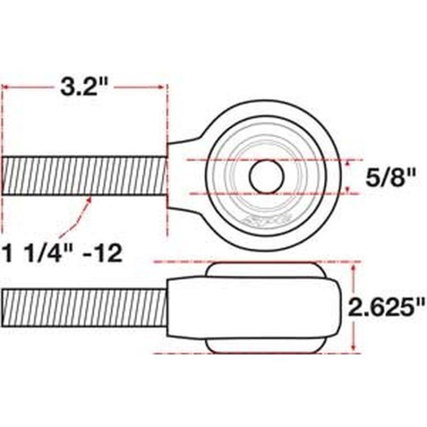 SPECIALTY PRODUCTS COMPANY 15739 XAXIS ROD END BALL JOINT