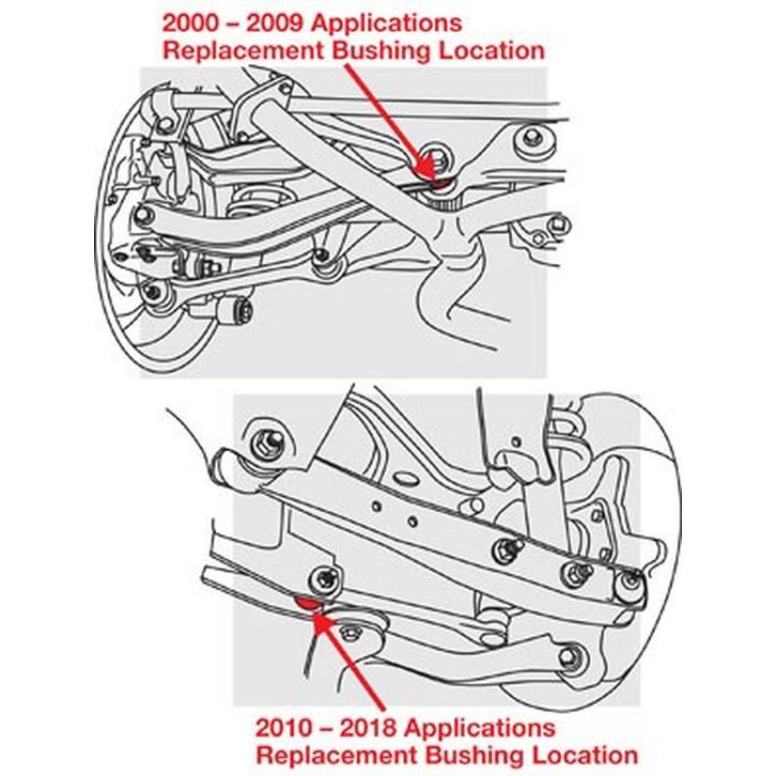 SPECIALTY PRODUCTS COMPANY 16210 SUBARU REPLACEMENT BUSHING