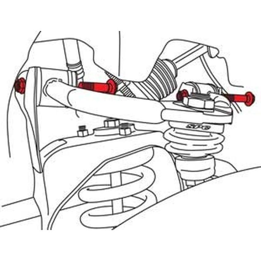 SPECIALTY PRODUCTS COMPANY 21035 NISSAN CONTROL ARM HARDWARE