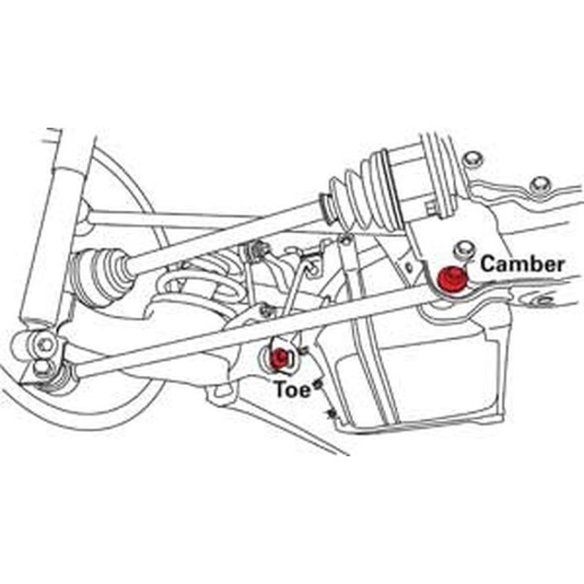 SPECIALTY PRODUCTS COMPANY 25380 RAV4 CAMBER/TOE CAM
