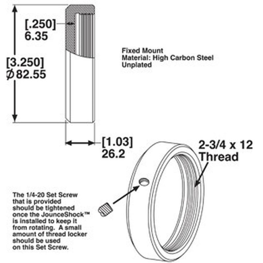 SPECIALTY PRODUCTS COMPANY 25505 JS FIXED MOUNT ASSY