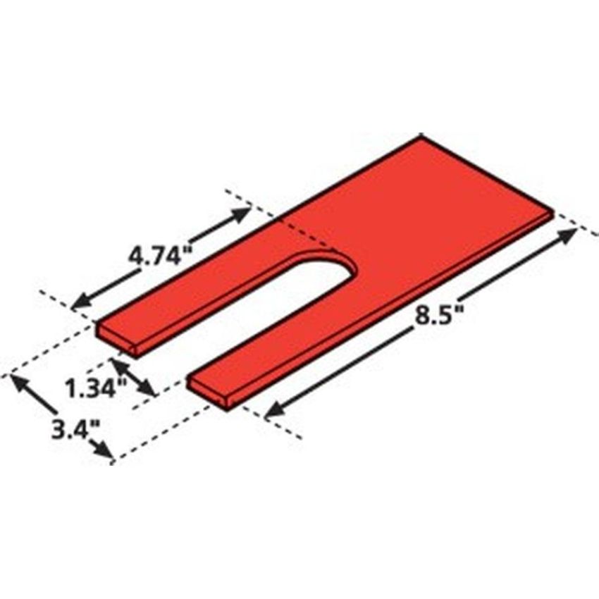 SPECIALTY PRODUCTS COMPANY 35015 PETERBILT PINION SHIM 1.0°(PR)