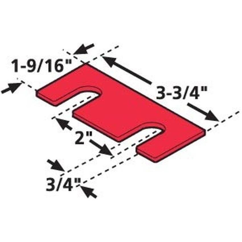SPECIALTY PRODUCTS COMPANY 35020 TANDEM SHIM-FRTLNR 1/32