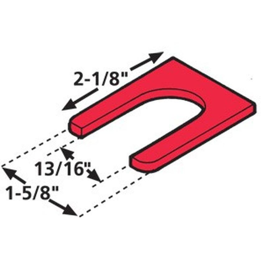 SPECIALTY PRODUCTS COMPANY 35061 TANDEM SHIM-FRTLNR SS 1/16