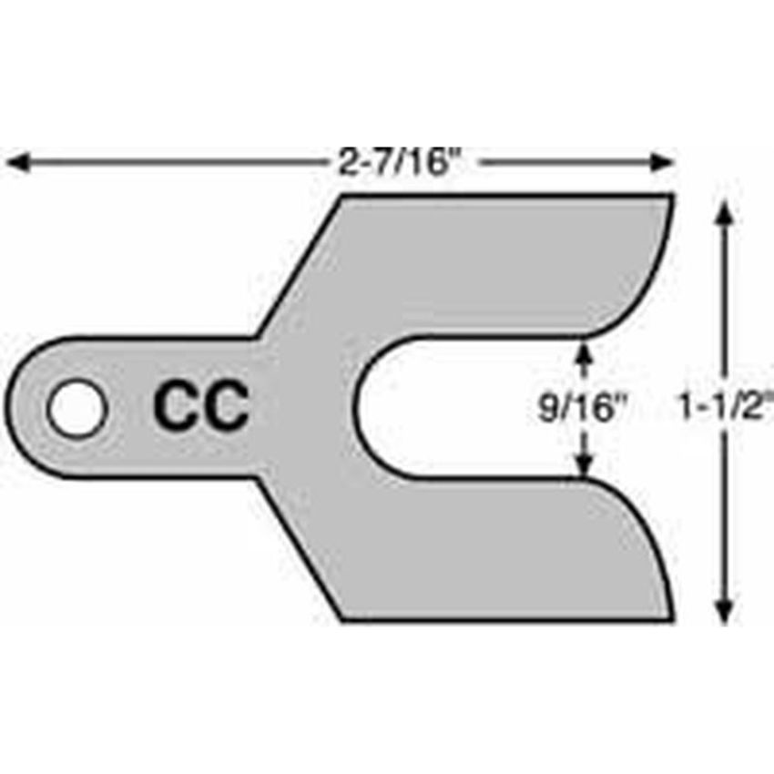 SPECIALTY PRODUCTS COMPANY 47775 CASTER CAMBER SHIMS (50) 1/32