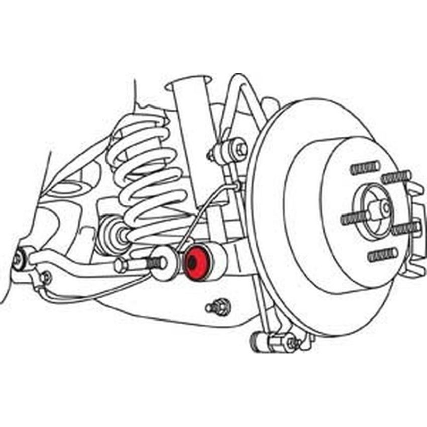 SPECIALTY PRODUCTS COMPANY 66055 DODGE  REAR TOE BUSHING