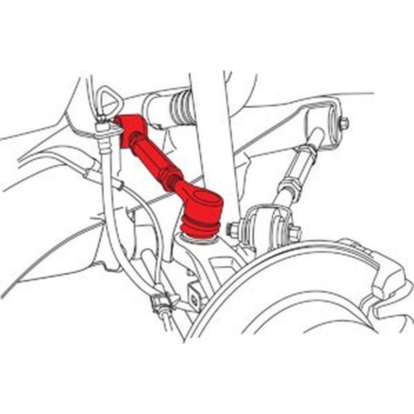 SPECIALTY PRODUCTS COMPANY 67090 ACCORD REAR ARM W/BALLJOINT