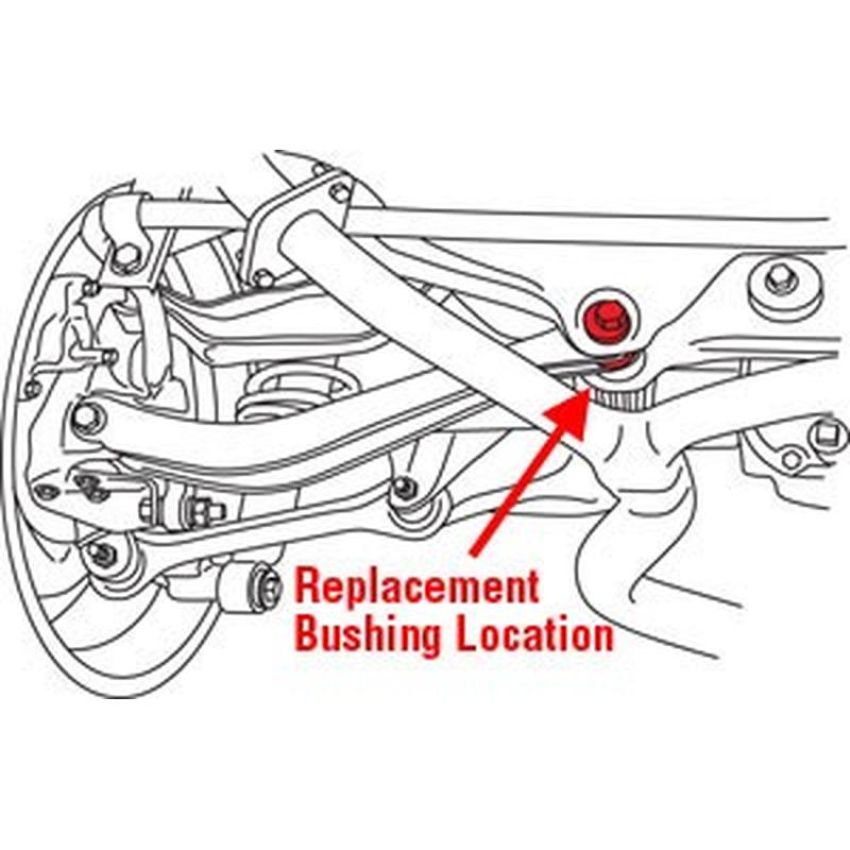SPECIALTY PRODUCTS COMPANY 67668 SUBARU REAR TOE CAM & BUSHING