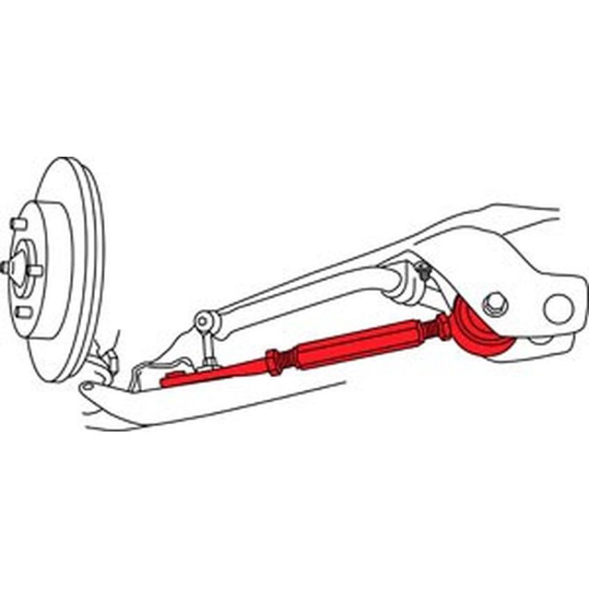 SPECIALTY PRODUCTS COMPANY 67720 NISSAN FRONT CASTER RODS (2)