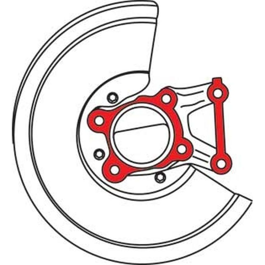 SPECIALTY PRODUCTS COMPANY 71762 .5 DEG FORD CAMBER SHIM