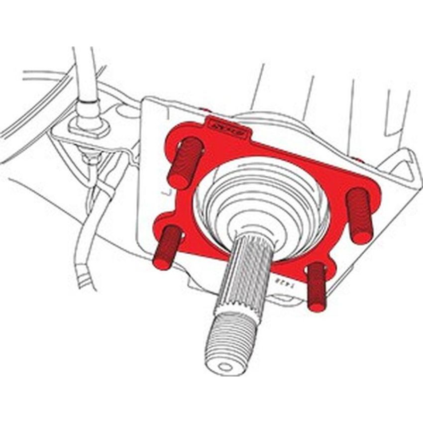 SPECIALTY PRODUCTS COMPANY 71834 HR-V REAR TOE SHIM ±0.40°