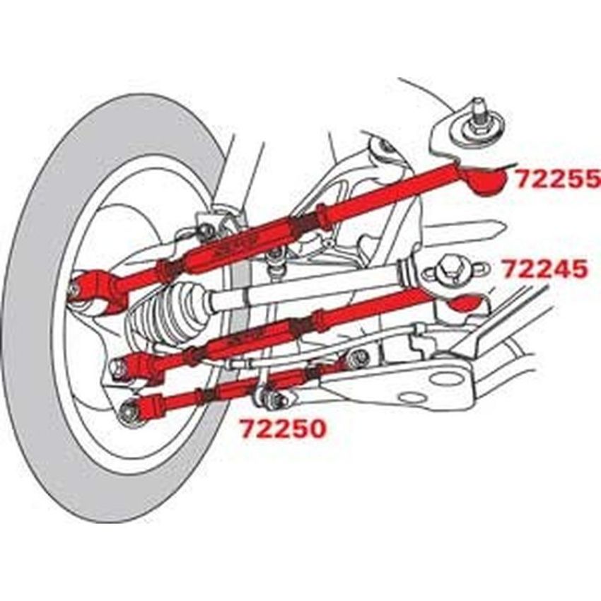 SPECIALTY PRODUCTS COMPANY 72240 INFINITI REAR KIT (3)