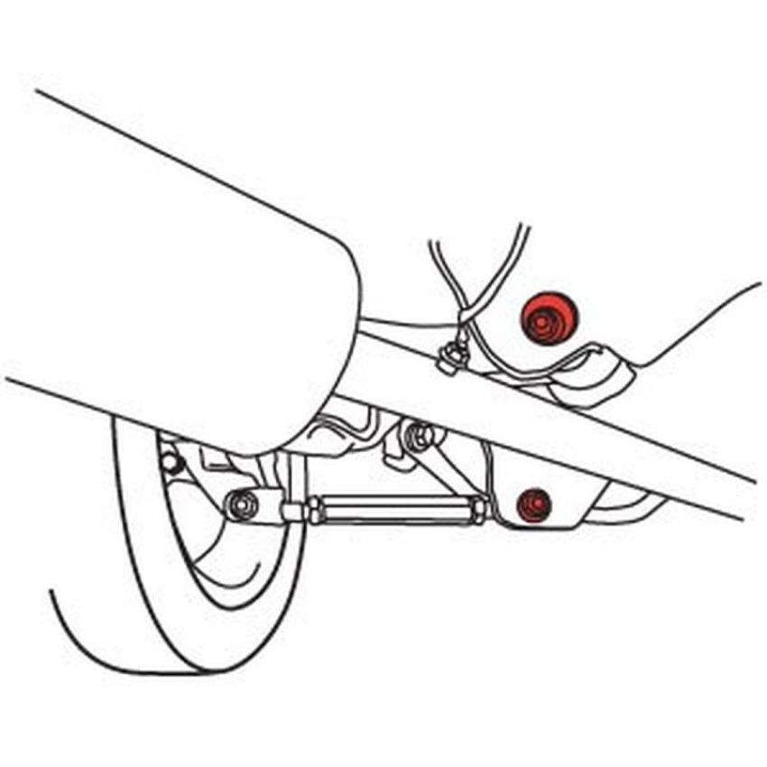 SPECIALTY PRODUCTS COMPANY 72265 G35 REAR CAMBER KIT (2)