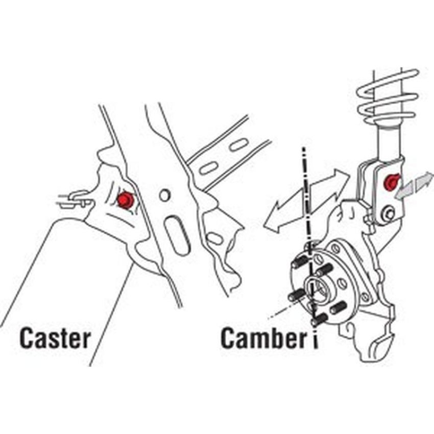 SPECIALTY PRODUCTS COMPANY 72350 MUSTANG CAMBER/CASTER KIT