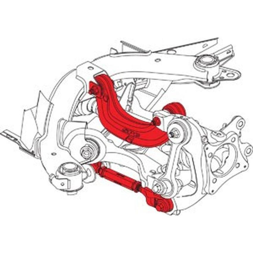 SPECIALTY PRODUCTS COMPANY 72360 MUSTANG REAR PERFORMANCE KIT