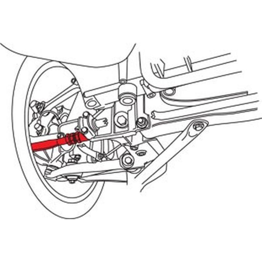 SPECIALTY PRODUCTS COMPANY 72640 PORSCHE REAR TOE LINK (PR)