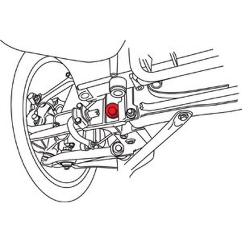 SPECIALTY PRODUCTS COMPANY 72645 PORSCHE REAR TOE CAM