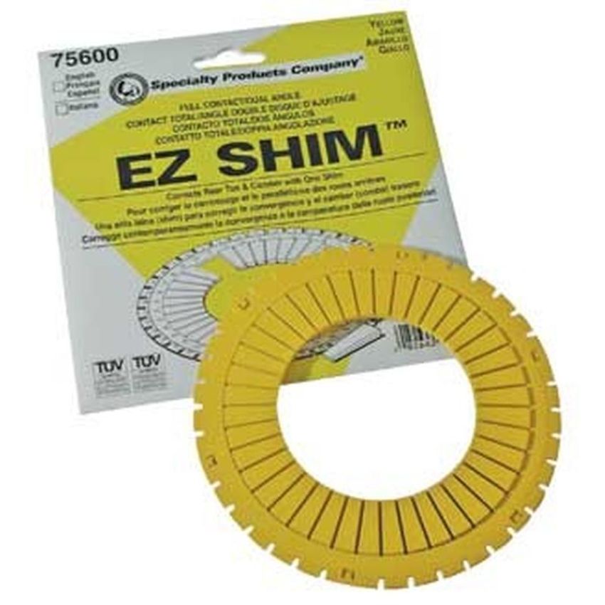 SPECIALTY PRODUCTS COMPANY 75600 DUAL ANGLE SHIM (YELLOW)