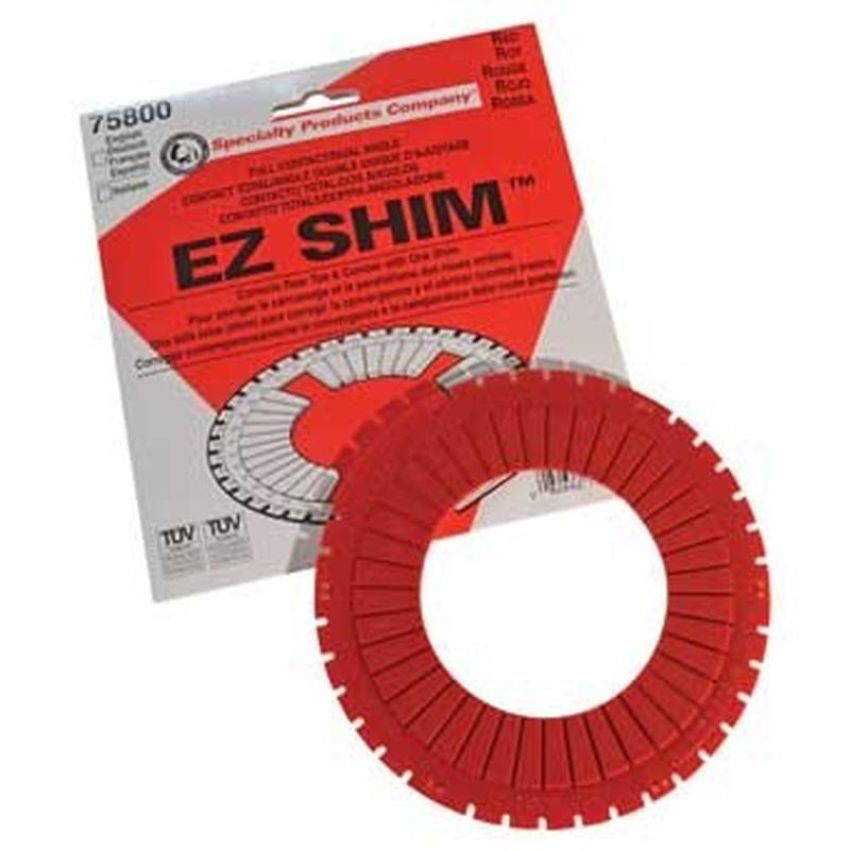 SPECIALTY PRODUCTS COMPANY 75800 DUAL ANGLE SHIM (RED)