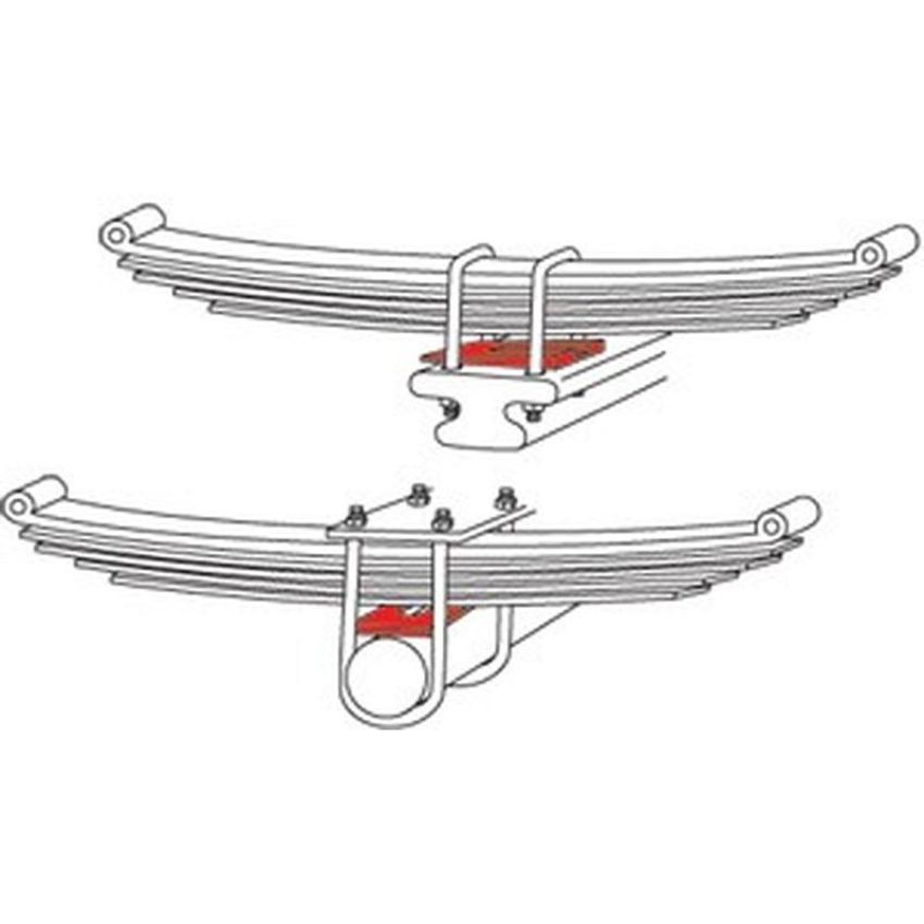 SPECIALTY PRODUCTS COMPANY 80199 ZINC AXLE SHIMS 1/2 DEG. (6)