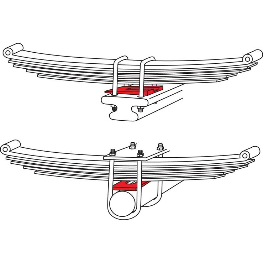 SPECIALTY PRODUCTS COMPANY 80999 ZINC AXLE SHIMS 5 DEG. (6)