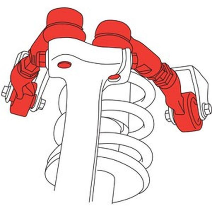 SPECIALTY PRODUCTS COMPANY 81388 AUDI A4 RACING CONTROL ARMS