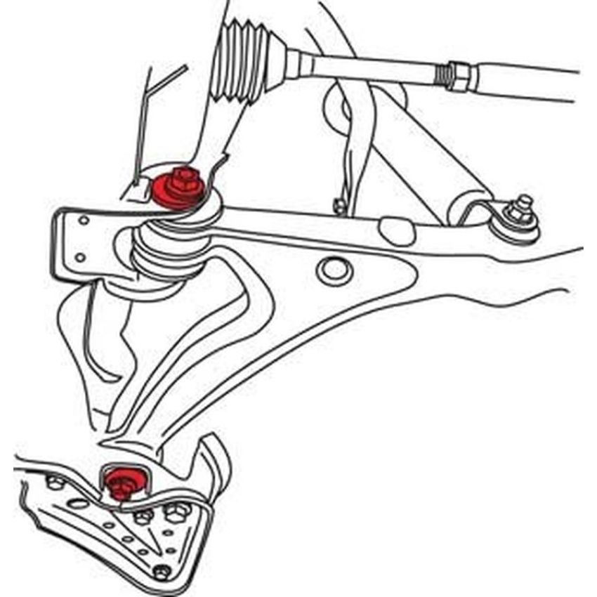 SPECIALTY PRODUCTS COMPANY 83185 MIATA CAMBER/CASTER CAMS