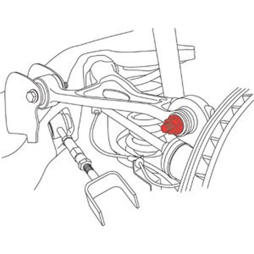 SPECIALTY PRODUCTS COMPANY 84130 FORD/LINCOLN REAR CAMBER ADJ