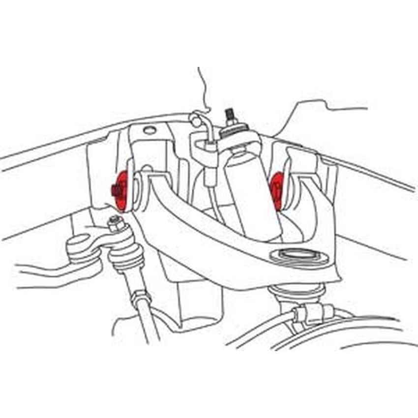 SPECIALTY PRODUCTS COMPANY 87515 NISSAN CAMBER KIT (PR)