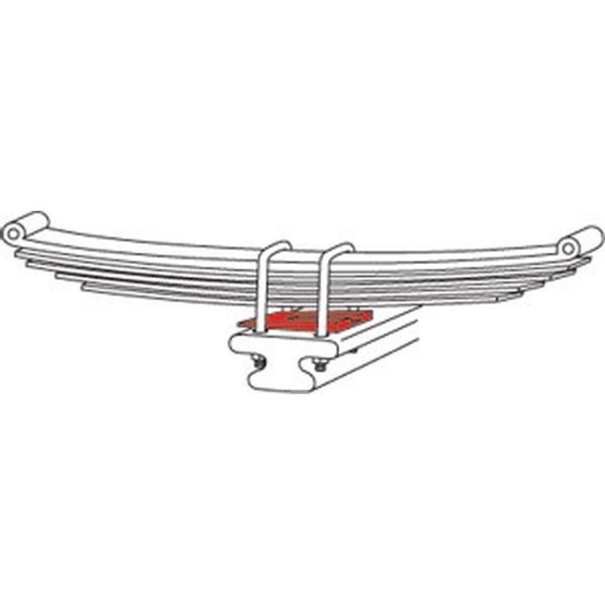 SPECIALTY PRODUCTS COMPANY 89199 ZINC HD AXLE SHIMS 1/2° (6)