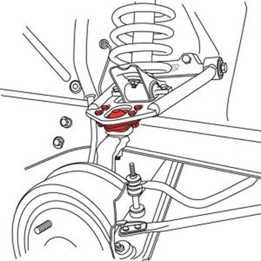 SPECIALTY PRODUCTS COMPANY 94009 FORD UPPER BALL JOINT