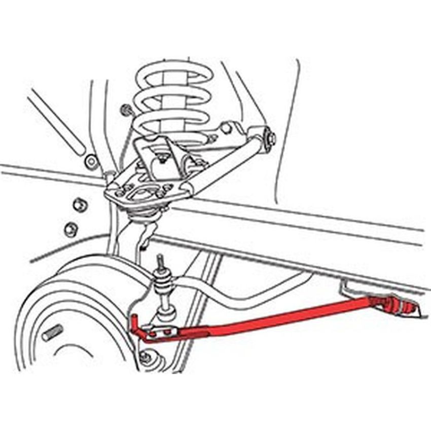 SPECIALTY PRODUCTS COMPANY 94230 MUSTANG ADJ. CASTER RODS